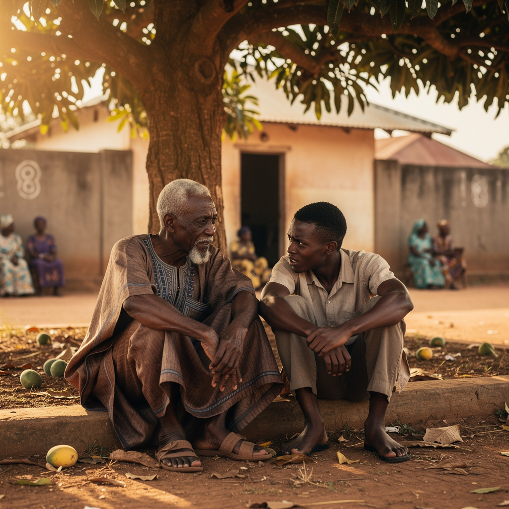 Papa Kehinde — the elder who sat beside Tunde under the mango tree in Osogbo